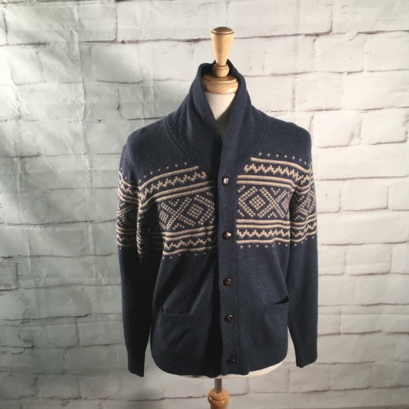 J. Crew Other - J. Crew Fair Isle Shawl Cardigan